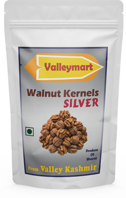 Valleymart Silver Walnut Kernels Direct From Kashmir, Akhrot Giri Walnuts(1 x 250 g)