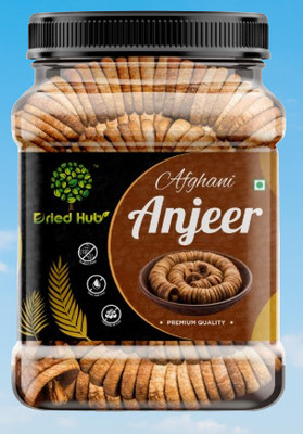 DRIED HUB Afghani Anjeer 1 Kg | Dried Figs Delight | Tasty Snack for Active Lifestyle Figs(1 x 1000 g)