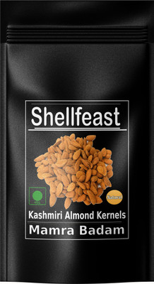 Shellfeast Kashmiri Mamra Almond Kernels, Kashmiri Desi Badam Almonds(1 x 500 g)