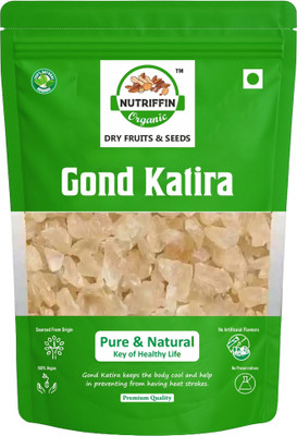 Nutriffin Gond Katira Pure (Edible ) | Tragacanth | Keep body cool | Dried Gum deal from flipkart