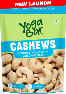 Yogabar Premium Cashews | Whole 320 Kaaju | Premium Nuts & Dry Fruits Cashews(1 x 900 g)