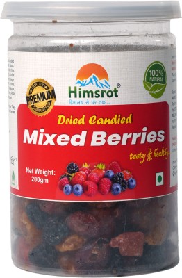 Himsrot Natural Dried Candied Mixed Berries Candies- 200g Blueberry(200 g)