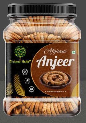 DRIED HUB Afghani Anjeer 1 Kg | Soft Dry Figs | Tasty and Nutritious Snack Option Figs(1 x 1000 g)