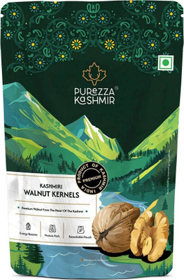 Purezza Kashmir Premium Kashmiri Walnut (Akhrot), Kernels (200g) Walnuts(1 x 200 g)