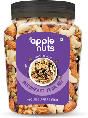 apple nuts Breakfast Trail Mix 250g - Dry Fruits Mix | Healthy Snacking(1 x 250 g)