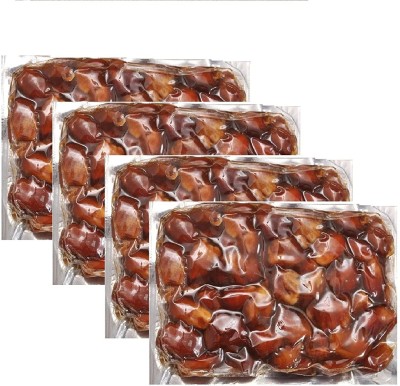 FreshoCartz Dry Fruits Dates with Seeds | Pin Khajur | Vaccum Pack Khajoor/Khajoor (500*4) Dates(4 x 0.5 kg)