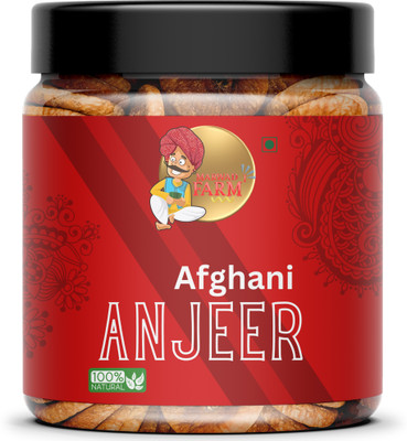 nature vegon Afghani Anjeer Figs Figs(1 x 500 g)