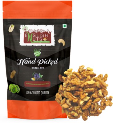 ENGLISH NUTS Walnut Kernels Quarter Grade 1 Kg | Kashmiri Akhrot Giri | Best Quality Walnuts, Kernels(2 x 0.5 kg)