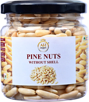 AESTHETIC HUB CHILGOZA / PINE NUTS/WITHOUT SHELL 100GM Pine Nuts(1 x 100 g)