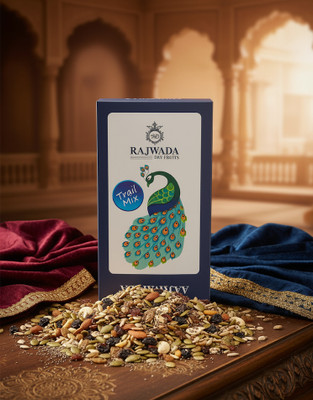 rajwada Trail Mix | Healthy Dry Fruits, Nuts & Seeds | No Added Sugar Assorted Seeds & Nuts(1 x 12 g)
