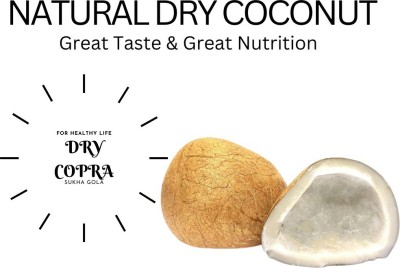 PRIYA ESTATE DRY COPRA ( NATURAL DRY COCONUT ) SUKHA GOLA,SUKHA NARIYAL Dry Copra(700 g)