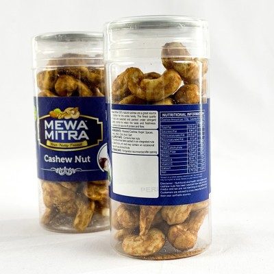 Mewa Mitra Peri Peri Flavour | Hot Air Roasted Not Fried | Crispy & Crunchy Cashews(100 g)