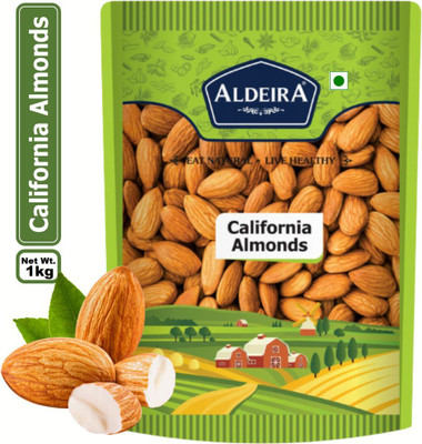 Aldeira Natural Raw California Badam / Almonds(1 x 1 kg)