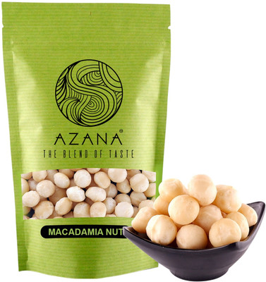 Azana Premium Macadamia Nuts - Fresh, Crunchy, and Shelled- Rich in Healthy Nutrients Macadamia Nuts(350 g)