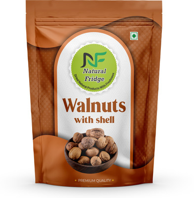 Natural Fridge Walnuts with Shell | Premium Whole Walnuts | Crunchy & Nutrient Rich Snack Walnuts(1 x 200 g)