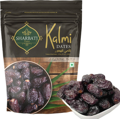 SHARBATI DATES PREMIUM KALMI DATES (KHAJUR) Wet Dates(1 x 250 g)