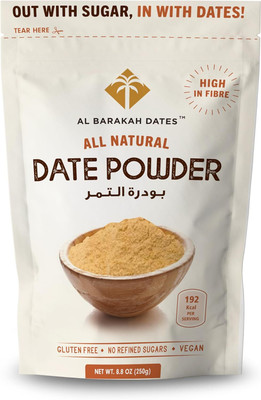 Al Barakah Dates All Natural Date Powder with Sugar Dates(500 g)