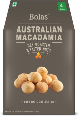Bolas Australian Dry Roasted and Salted Macadamia Nuts(1 x 50 g)