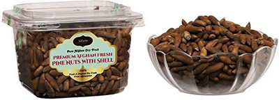 Aafarin FRESH PINE NUTS WITH SHELL 500g Pine Nuts(1 x 500 g)