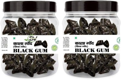 D V Nature Kala gond Black (200g) PURE & Original | Gond Siyah | Pure jadibooti Dried Gum Dried Gum(200 g)