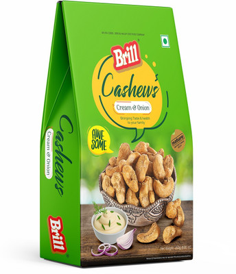 BRILL Cream & Onion Cashews(1 x 250 g)