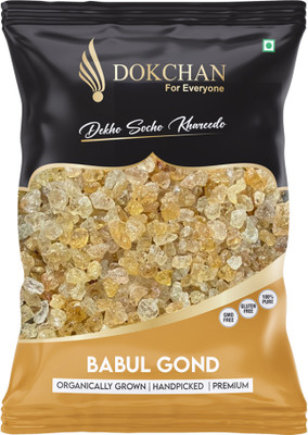 DOKCHAN Babul Gond - Gum Kikar- Babool Gond - Acacia Gum - Gond Batan Dried Gum(1 x 50 g)