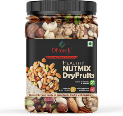 Dhawak Dry Fruits Nutmix Mix Dry Fruits for eating |Healthy Snacks Assorted Nuts(1 x 1 kg)