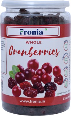 fronia Premium Dried Cranberry Whole 500Gm Cranberries(500 g)