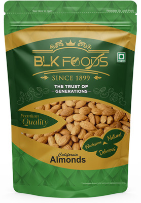 BLK FOODS Select Natural California Badam giri 1Kg Almonds(1 x 1000 g)