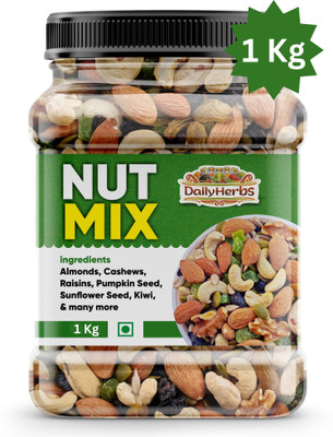 DAILYHERBS Premium Healthy Nutmix | Mixed Dryfruits Assorted Nuts(1 kg)