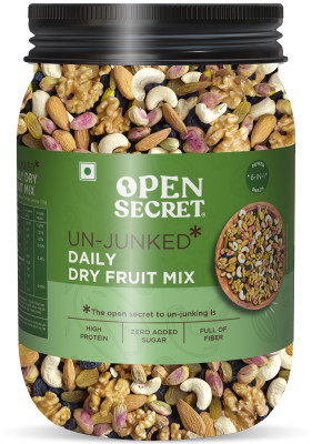 OPEN SECRET 6 in 1 Premium Dry Fruit Mix Kaju, Badam, Kishmish, Akhrot & Pista Assorted Nuts(1 x 1 kg)