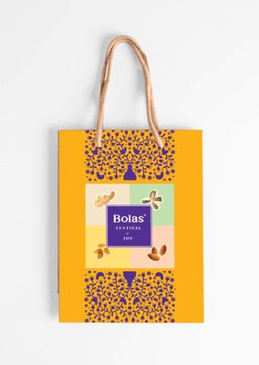 Bolas Festival of Joy Dryfruits Gift Box Assorted Nuts(1 x 400 g)