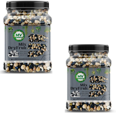 Mv platter Premium Quality Mix Dry Fruits for Healthy Snacking(2 x 500 g)