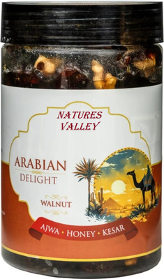 naturesvalley Fresh Kalmi Dates500Gram|Safawi Dates|Khajur Premium Kalmi Dates|Soft And Juicy Dry Dates(1 x 0.5 g)