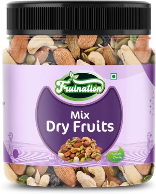 Fruination Mix Dry Fruit Healthy {Almonds,Cashews,Raisins,Apricots and Many More}(1kg)(1 kg)