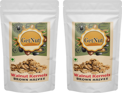 Shellfeast Walnut Kernels Brown Halves Half ,Walnuts Without Shell, Akhrot Giri Walnuts(2 x 0.5 kg)