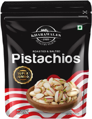 KHARAWALA'S Super Jumbo Pistachios | Premium US Super Jumbo Pistachios(1 x 200 g)