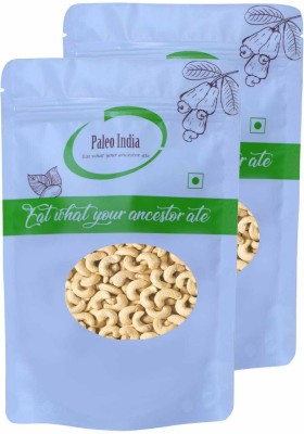 Paleo India Whole Cashews W320 Kaju|Dry Fruits Nuts|Whole Kaaju Dried' Fruits Cashews(2 x 200 g)