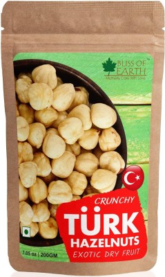 Bliss of Earth Turkish Hazelnuts For Eating Raw & Dehulled For Making Chocolate Spread, Healthy Hazelnuts(200 g)