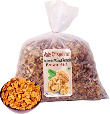 vale of kashmir Walnut Kernels, Premium Walnut Kernels Brown Half, Walnuts Without Shell Walnuts(2 x 400 g)