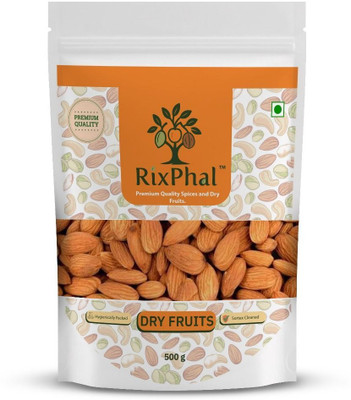 RixPhal Premium Mixed Dry Fruits | Healthy Protein Snack Combo Pack Almonds(1 x 500 g)