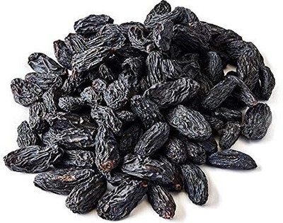 NATURE CONNECT Seedless Black Raisins| Dried Kishmish Without Seeds, Dry Grapes | Kali Kismis Raisins(1 x 2 kg)