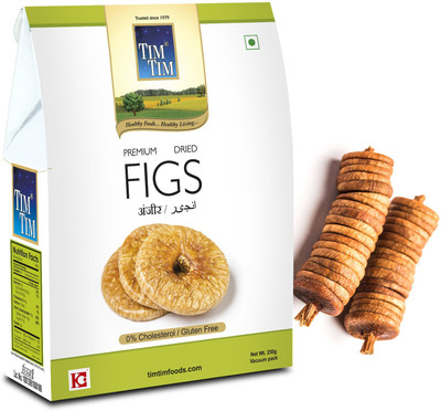 Tim Tim Premium Dried Anjeer, Figs(1 x 250 g)