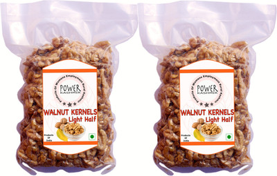 Shellfeast Light Half Walnut Kernels . Akhrot Giri , Walnuts Without Shell Walnuts(2 x 0.5 kg)