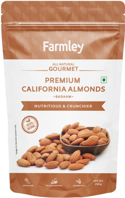 Farmley Premium California Almonds(1 x 250 g)