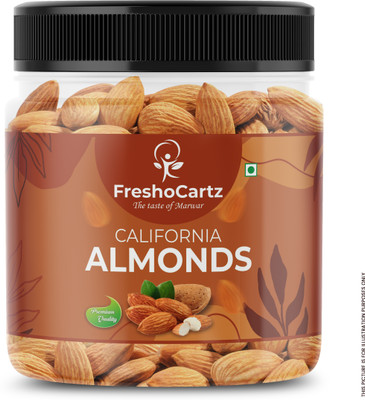 FreshoCartz Premium California Almonds | American Badam | Dry Fruits American Almonds Almonds(1 x 250 g)