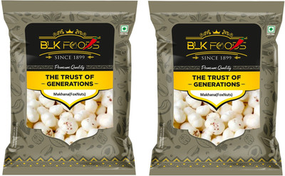 BLK FOODS Daily Makhana (Foxnuts) (100gx2) Fox Nut(2 x 100 g)