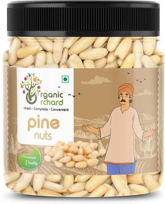 organic orchard Premium Chilgoza Pine Nuts Without Shell (50g)-Jumbo Size High-Quality Dry Fruit Pine Nuts(50 g)