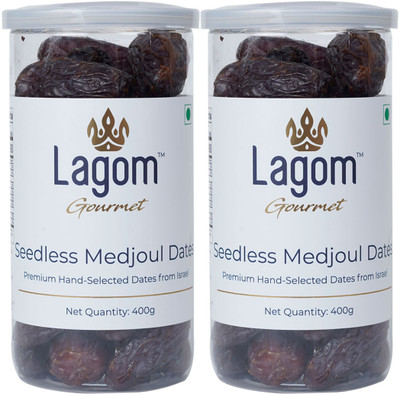 Lagom Gourmet Seedless Medjoul/Medjool Dates || Dates(2 x 250 g)