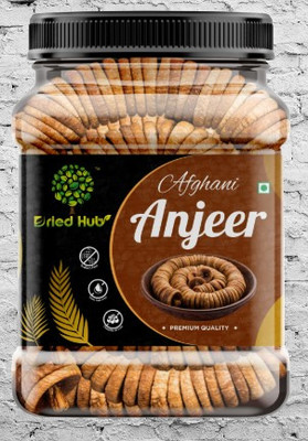 DRIED HUB Afghani Anjeer 1 Kg | Sun-Dried Figs | Rich in Fiber and Natural Sweetness Figs(1 x 1000 g)